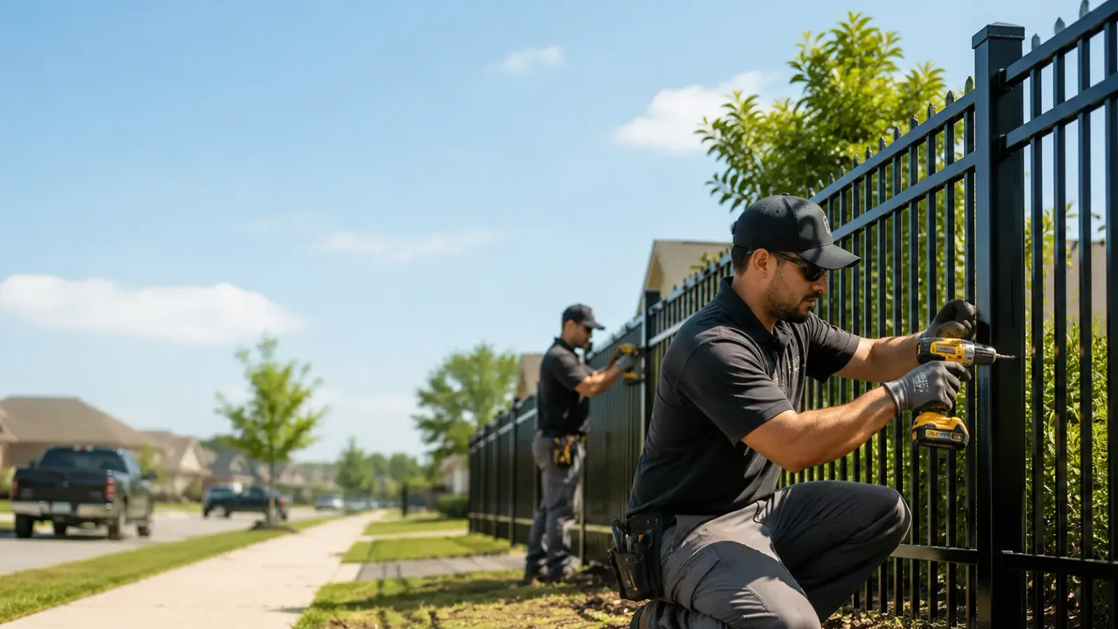 Metal Fence Installation in Blanford, IN